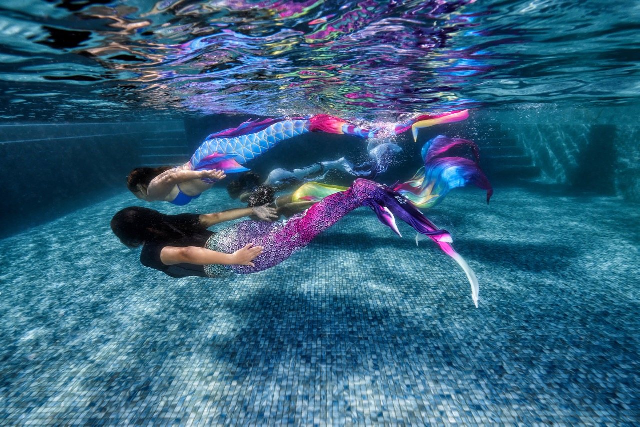 Corso Mermaid in piscina